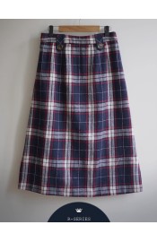 R-Series Tartan Poems Skirt(Limited Reservation/Full Payment Without Shipping)